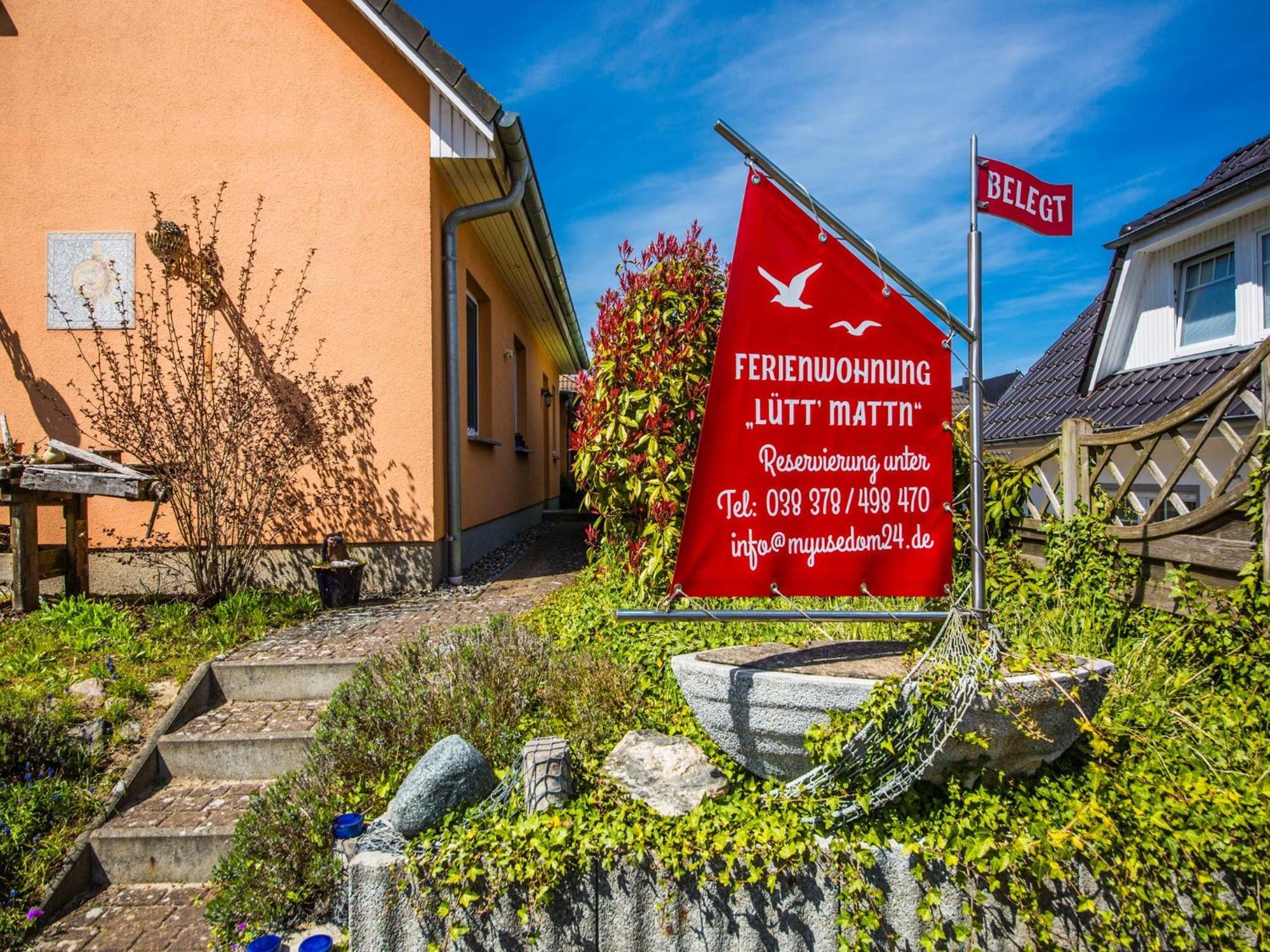 Ferienwohnung Luett-Matt'N -01 Heringsdorf  Exteriér fotografie
